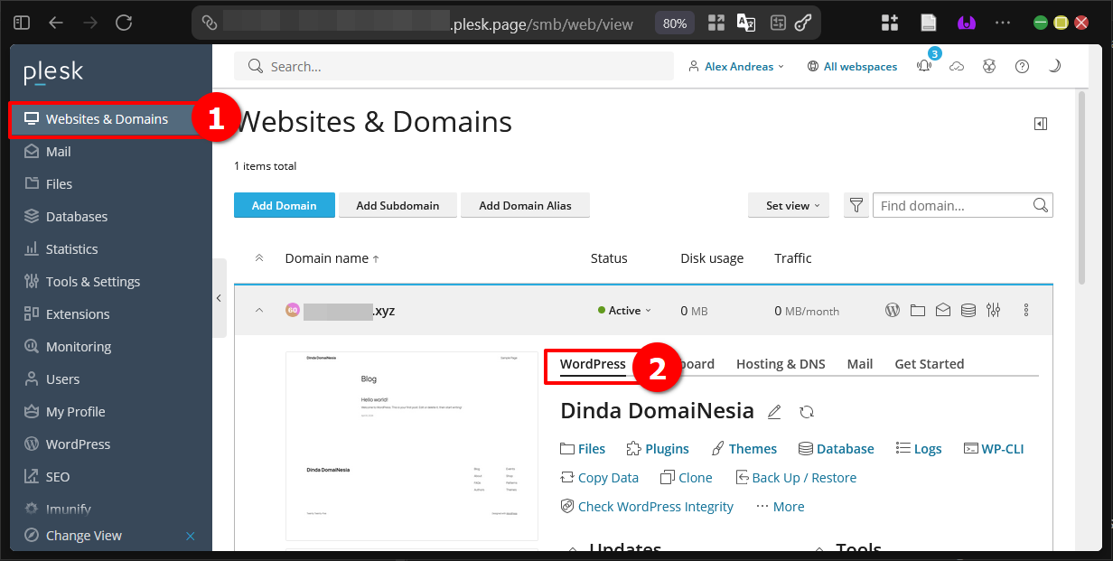 Ketahui 5 Tools Wordpress di Plesk Panel Yang Berguna 4 Ketahui 5 Tools WordPress di Plesk Panel Yang Berguna