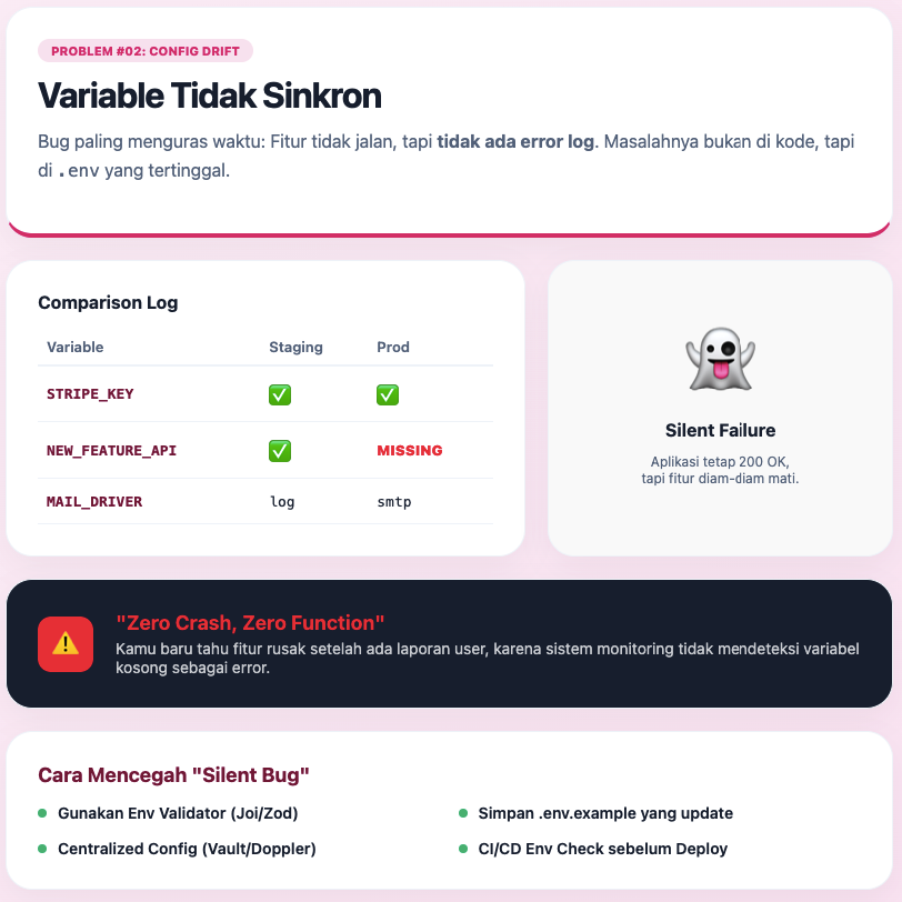 Kenapa Staging Environment Bisa Merusak Production dan Cara Mencegahnya 3 Staging Environment