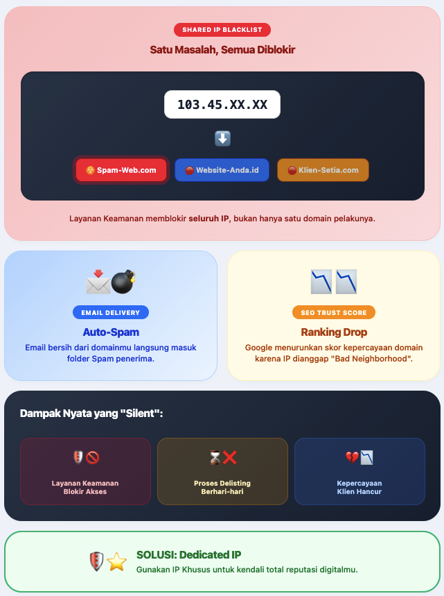 Kenapa Multi Website dalam Satu Server Bisa Jadi Bom Waktu untuk Klienmu? 3 multi website
