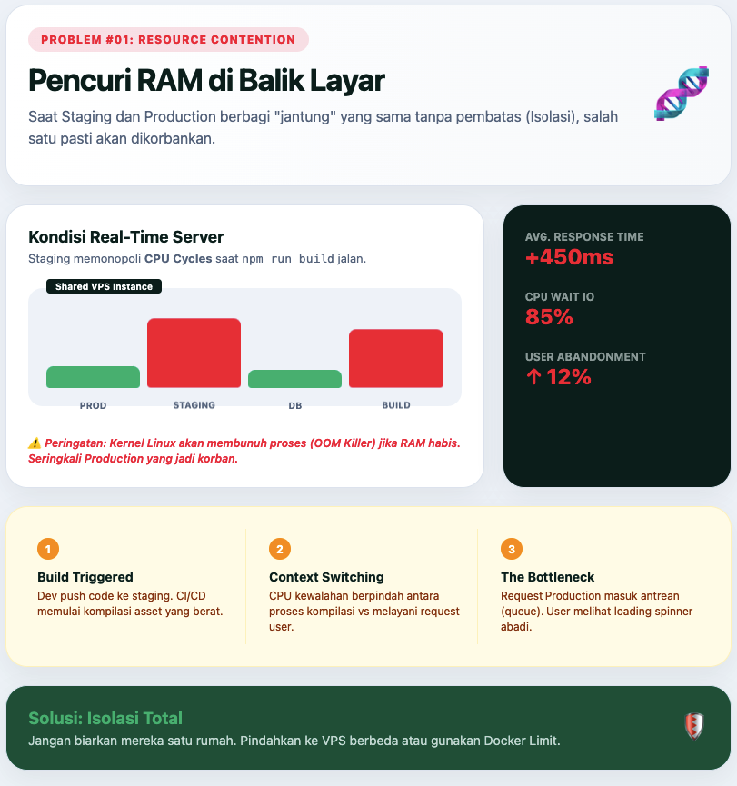 Kenapa Staging Environment Bisa Merusak Production dan Cara Mencegahnya 2 Staging Environment