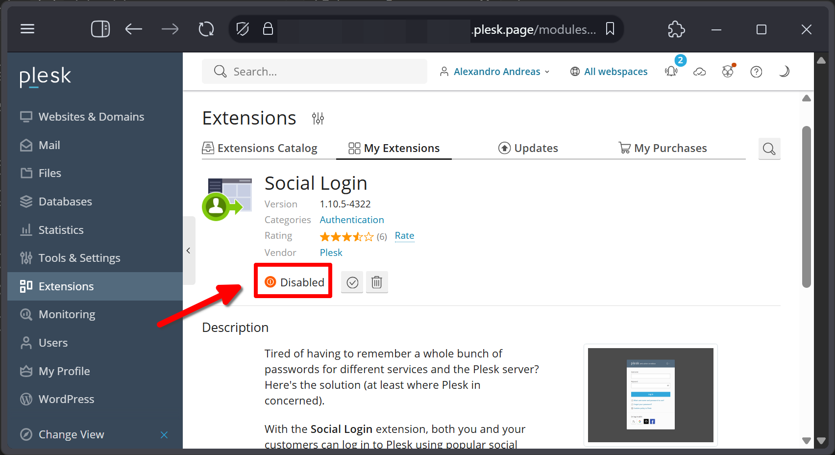 Ketahui 2 Cara Untuk Matikan Sosial Login di Plesk Panel 11 Ketahui 2 Cara Untuk Matikan Sosial Login di Plesk Panel
