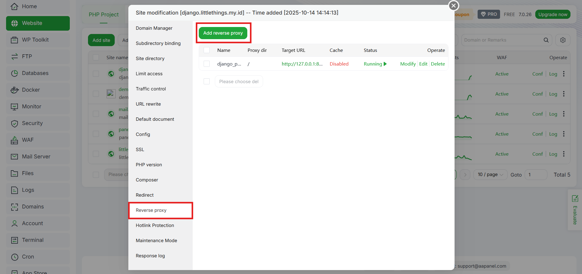 Panduan 9 Cara Deploy Aplikasi Django di aaPanel, Terbaru! 12 Panduan 9 Cara Deploy Aplikasi Django di aaPanel, Terbaru! 11