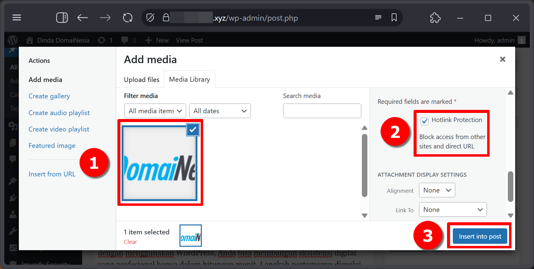 Ada 2 Cara Aman Dari Hotlink di Wordpress (Metode Plugin) 9 Ada 2 Cara Aman Dari Hotlink di WordPress (Metode Plugin)