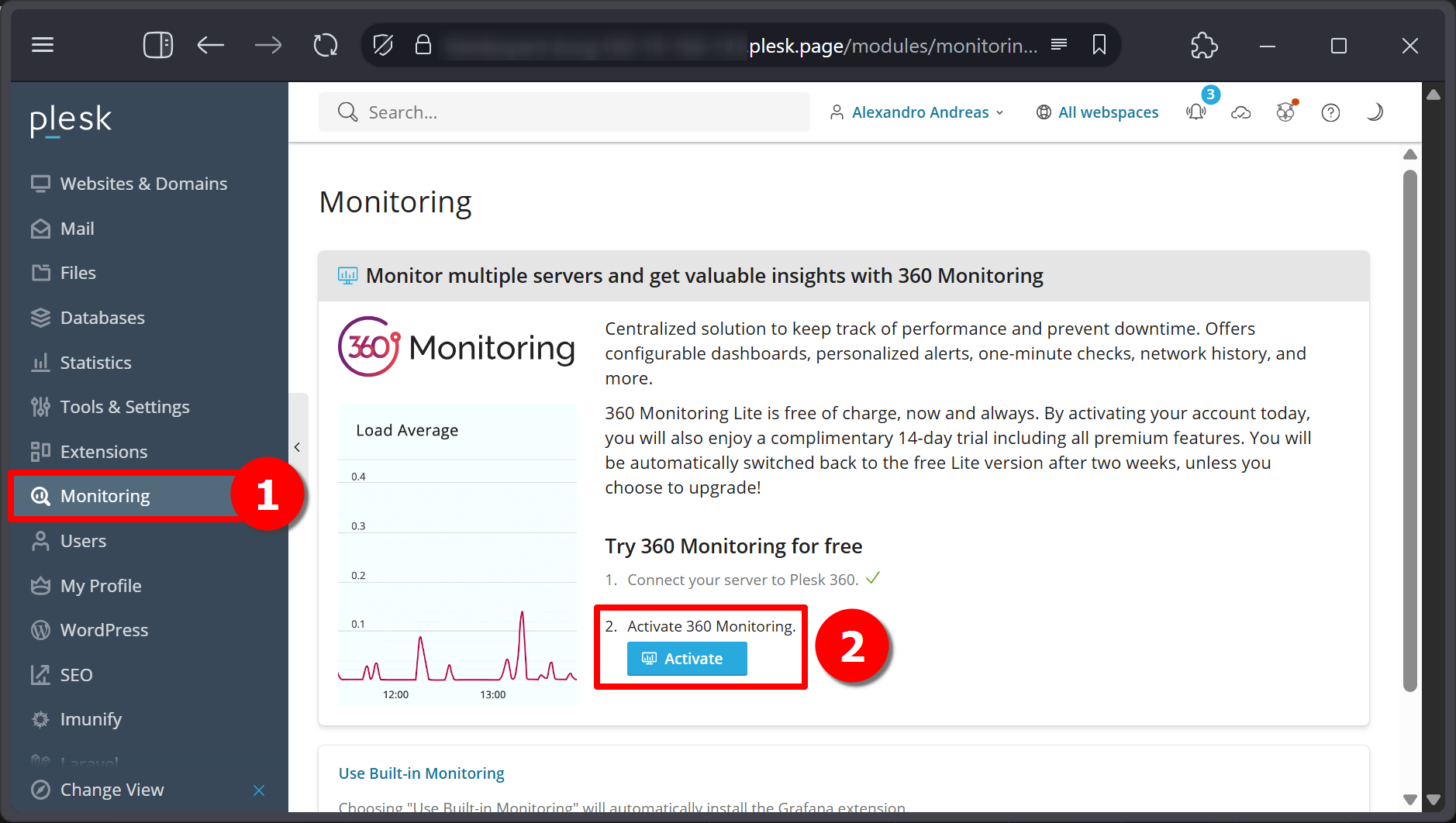 Cara Atasi 360 Monitoring Agent Unavailable di Plesk Panel 4 Cara Atasi 360 Monitoring Agent Unavailable di Plesk Panel