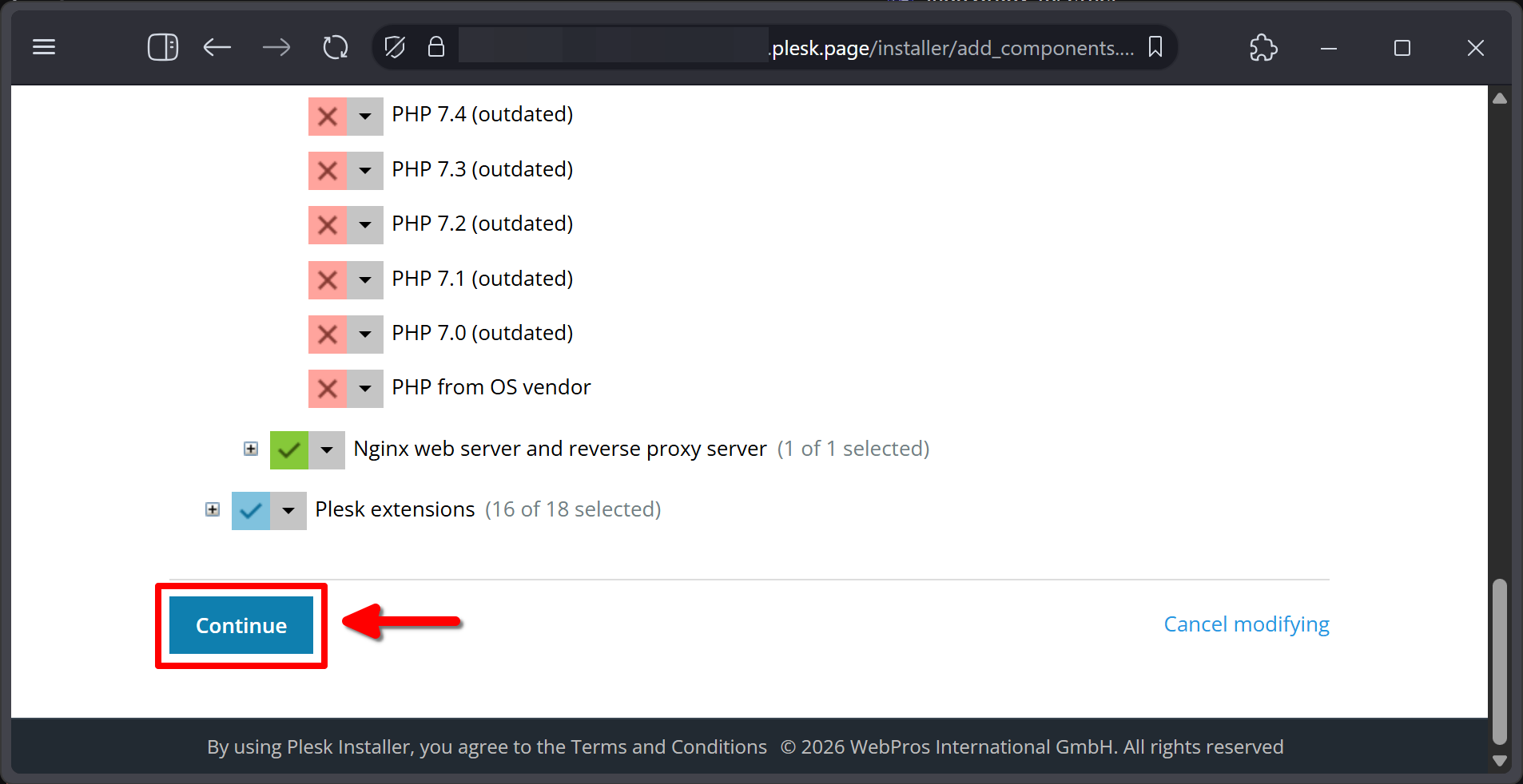 Cara Install Versi PHP atau Multi PHP di Plesk Panel 7 Cara Install Versi PHP atau Multi PHP di Plesk Panel