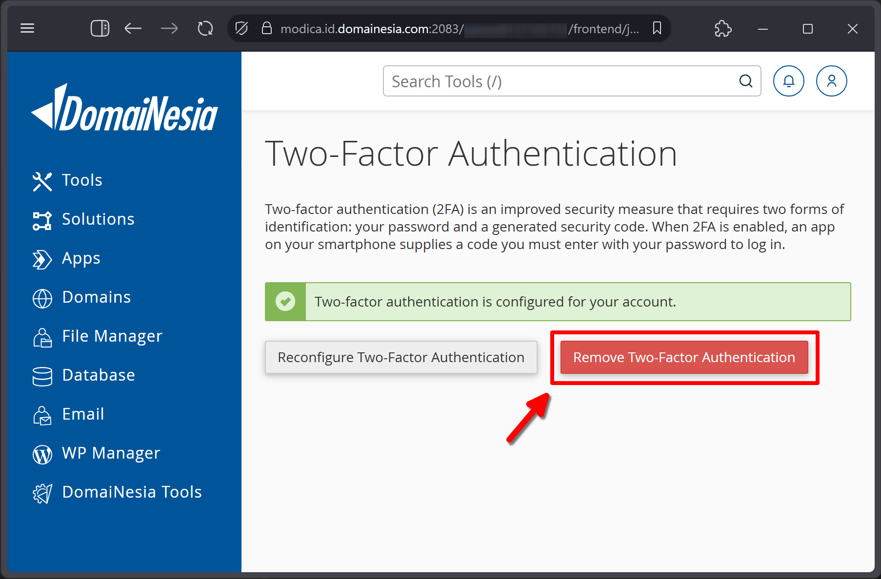 Ketahui 4 Cara Mematikan 2FA di cPanel (Metode GUI & CLI) 4 Ketahui 4 Cara Mematikan 2FA di cPanel (Metode GUI & CLI)