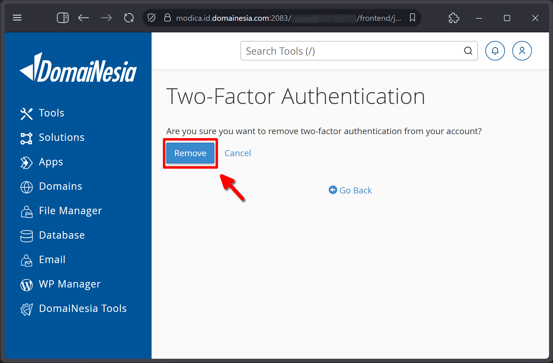 Ketahui 4 Cara Mematikan 2FA di cPanel (Metode GUI & CLI) 5 Ketahui 4 Cara Mematikan 2FA di cPanel (Metode GUI & CLI)