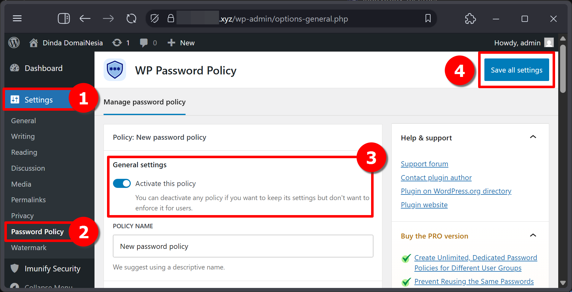 Cara Tambah Password Policy di Wordpress (Metode Plugin) 5 Cara Tambah Password Policy di WordPress (Metode Plugin)