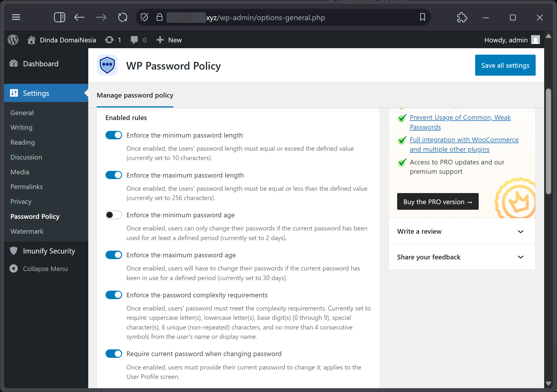 Cara Tambah Password Policy di Wordpress (Metode Plugin) 6 Cara Tambah Password Policy di WordPress (Metode Plugin)