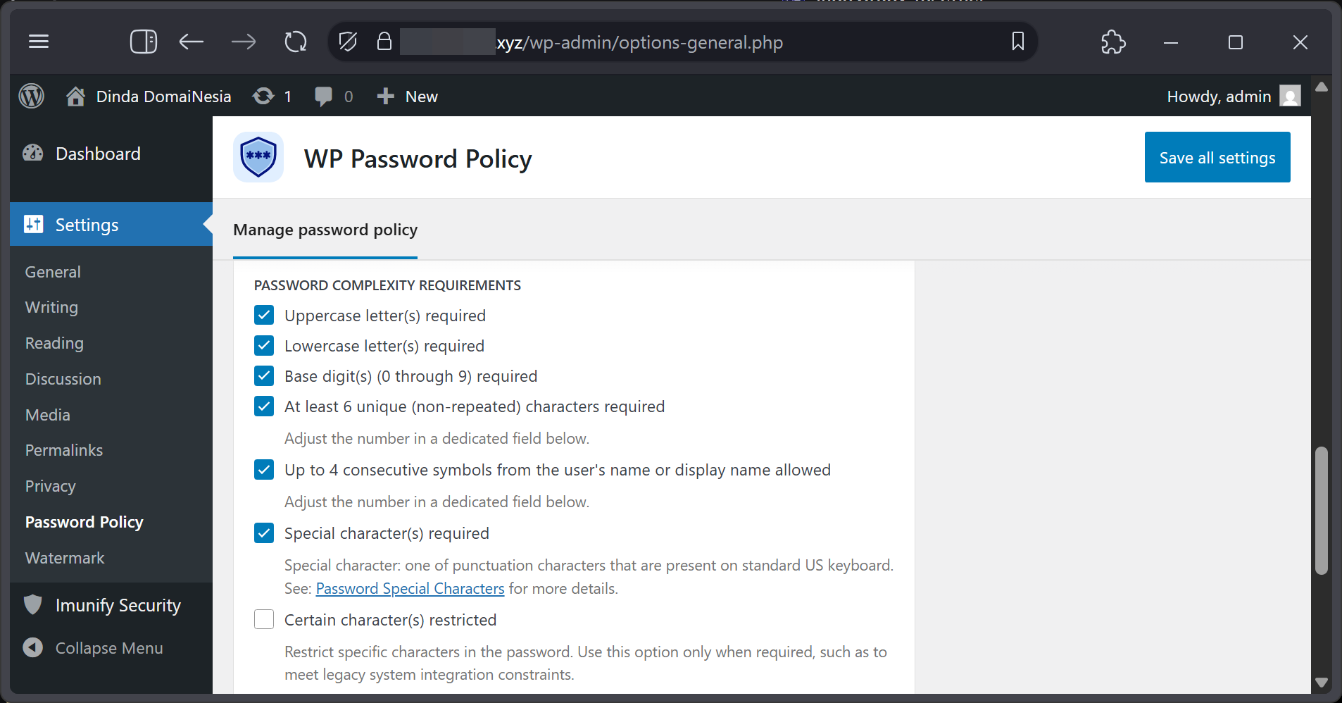Cara Tambah Password Policy di Wordpress (Metode Plugin) 8 Cara Tambah Password Policy di WordPress (Metode Plugin)
