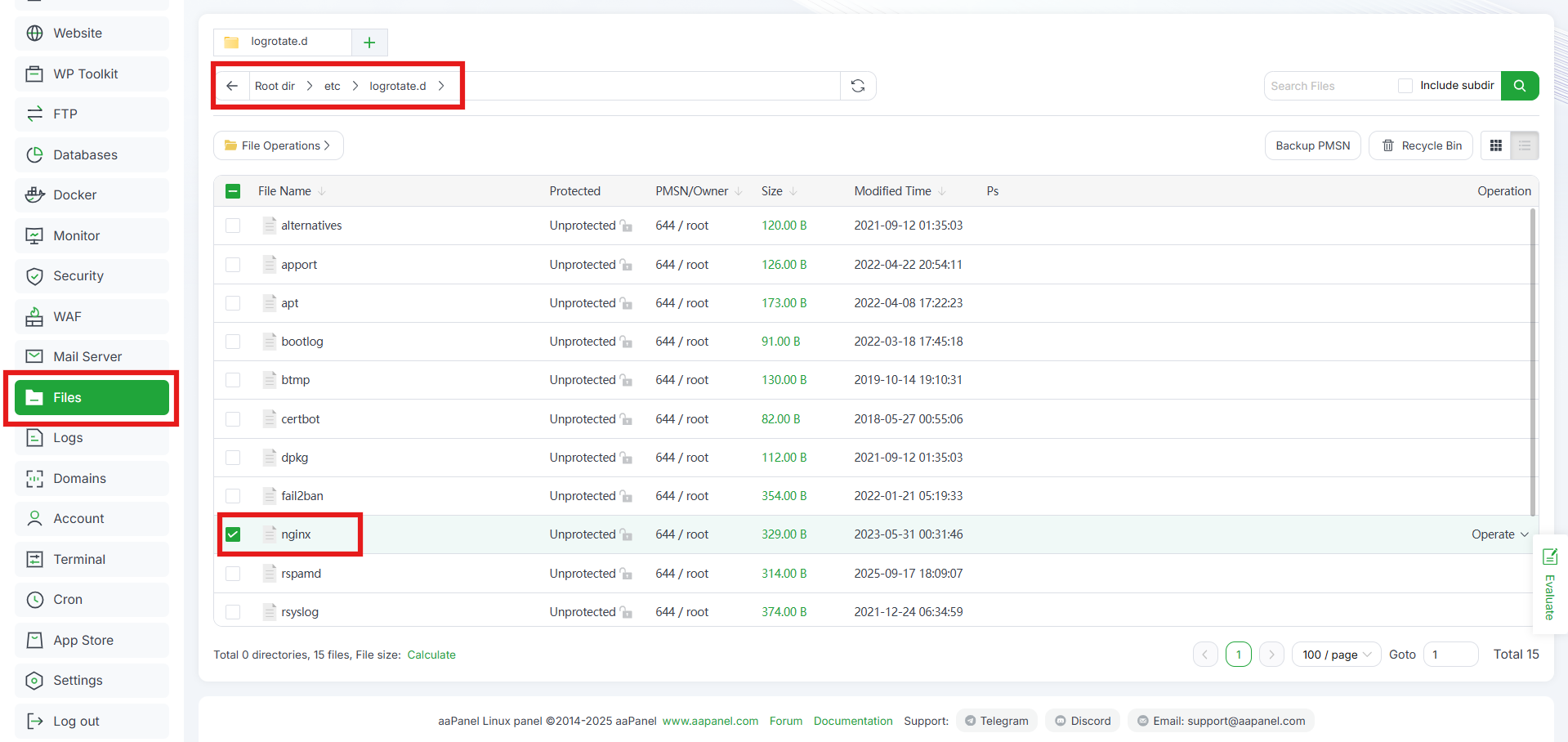 4 Cara Melihat dan Mengatur Access Log Web Server di aaPanel 13 4 Cara Melihat dan Mengatur Access Log Web Server di aaPanel 12