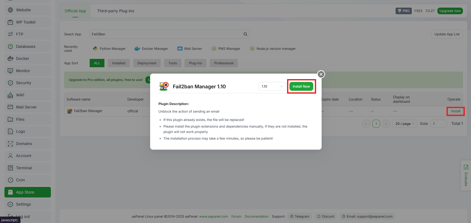Konfigurasi Fail2Ban Lanjutan untuk Proteksi VPS via aaPanel 4 Konfigurasi Fail2Ban Lanjutan untuk Proteksi VPS via aaPanel 3