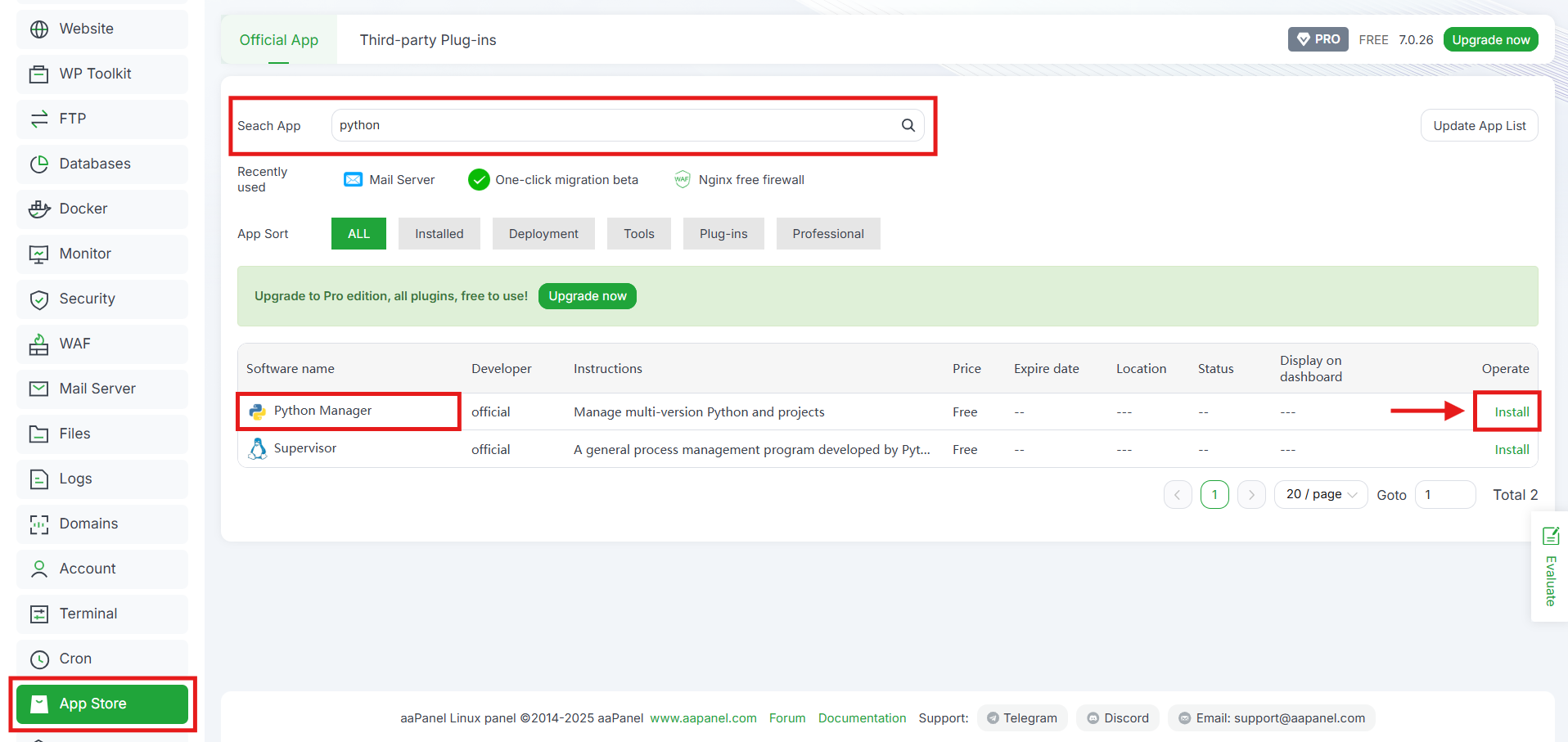 5 Cara Deploy Aplikasi Flask di aaPanel, Kamu Wajib Tahu! 2 5 Cara Deploy Aplikasi Flask di aaPanel, Kamu Wajib Tahu! 1