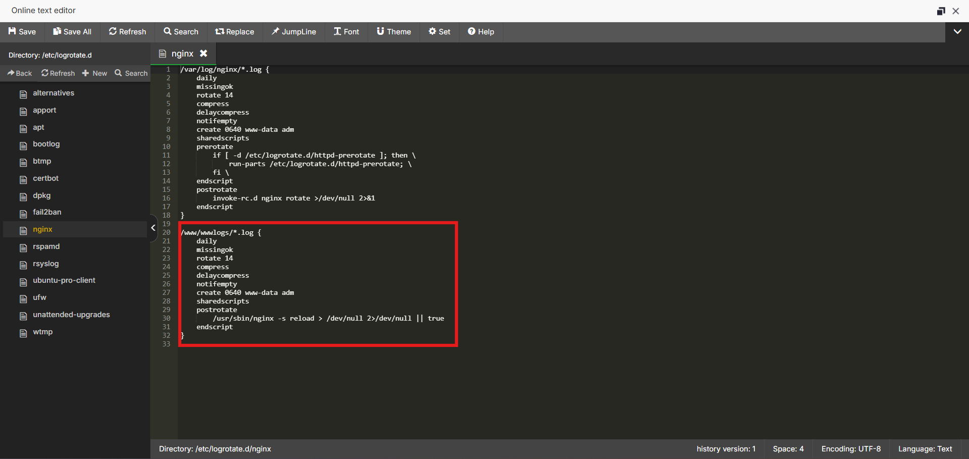 4 Cara Melihat dan Mengatur Access Log Web Server di aaPanel 14 4 Cara Melihat dan Mengatur Access Log Web Server di aaPanel 13