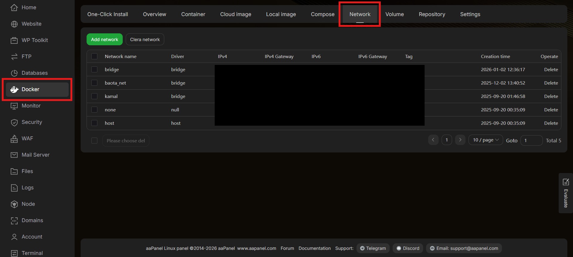 Mengenal 9 Menu Docker di aaPanel: Fungsi dan Cara Pakainya 8 Mengenal 9 Menu Docker di aaPanel: Fungsi dan Cara Pakainya 8