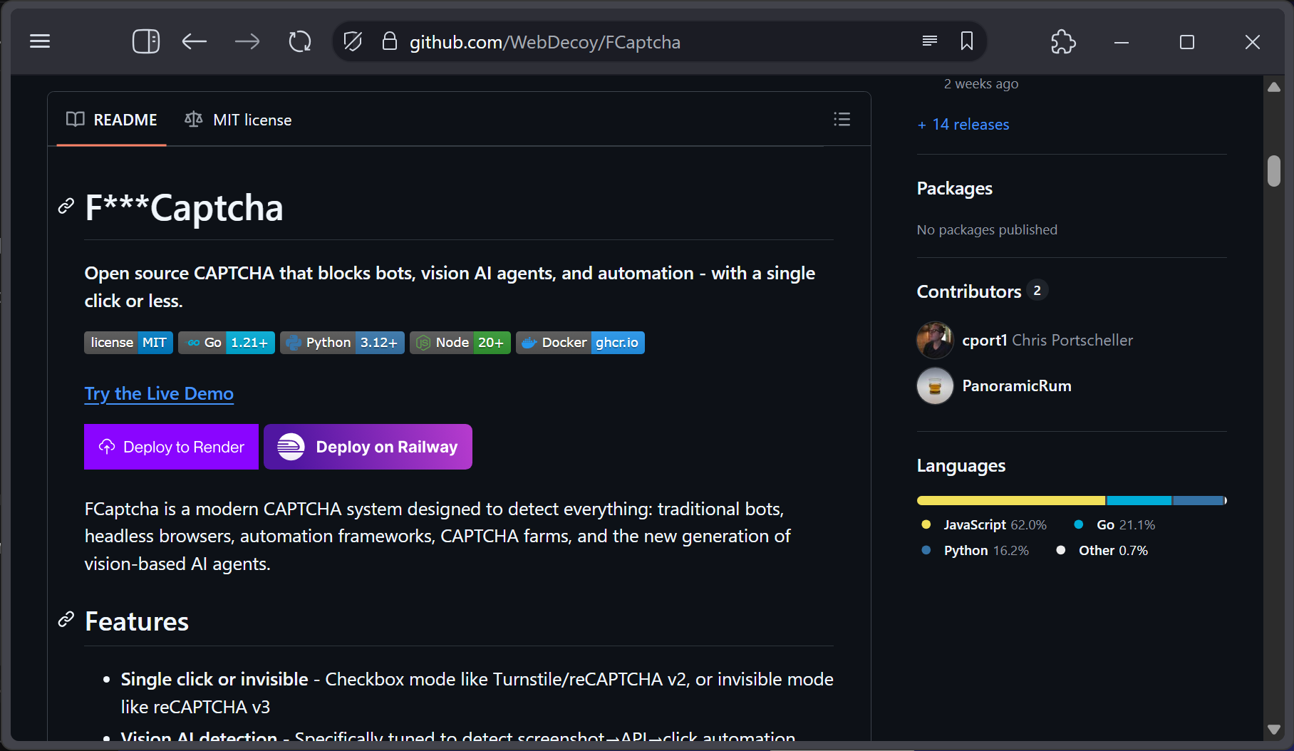 Daftar 5 Open Source Captcha Yang Bisa Deploy Sendiri 5 Daftar 5 Open Source Captcha Yang Bisa Deploy Sendiri