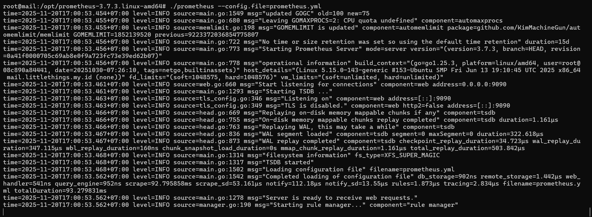 Monitoring Server Linux dengan Prometheus dan Node Exporter 7 Monitoring Server Linux dengan Prometheus dan Node Exporter 6