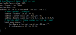 Cara Konfigurasi DHCP Static Lease di Ubuntu untuk IP yang Lebih Stabil 3 Cara Konfigurasi DHCP Static Lease di Ubuntu untuk IP yang Lebih Stabil 1