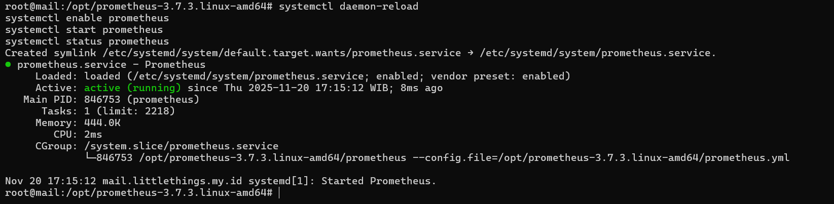 Monitoring Server Linux dengan Prometheus dan Node Exporter 9 Monitoring Server Linux dengan Prometheus dan Node Exporter 8