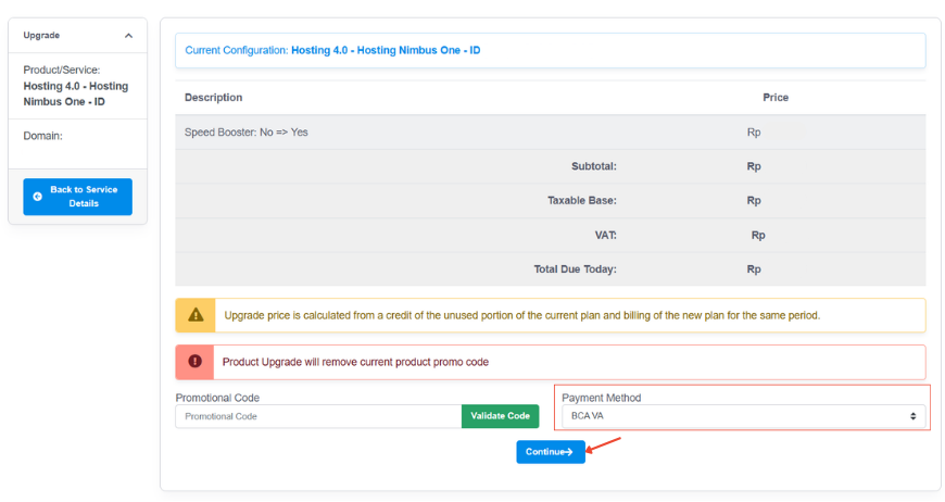 Cara Aktivasi Speed Booster di Hosting DomaiNesia 6 Aktivasi Speed Booster