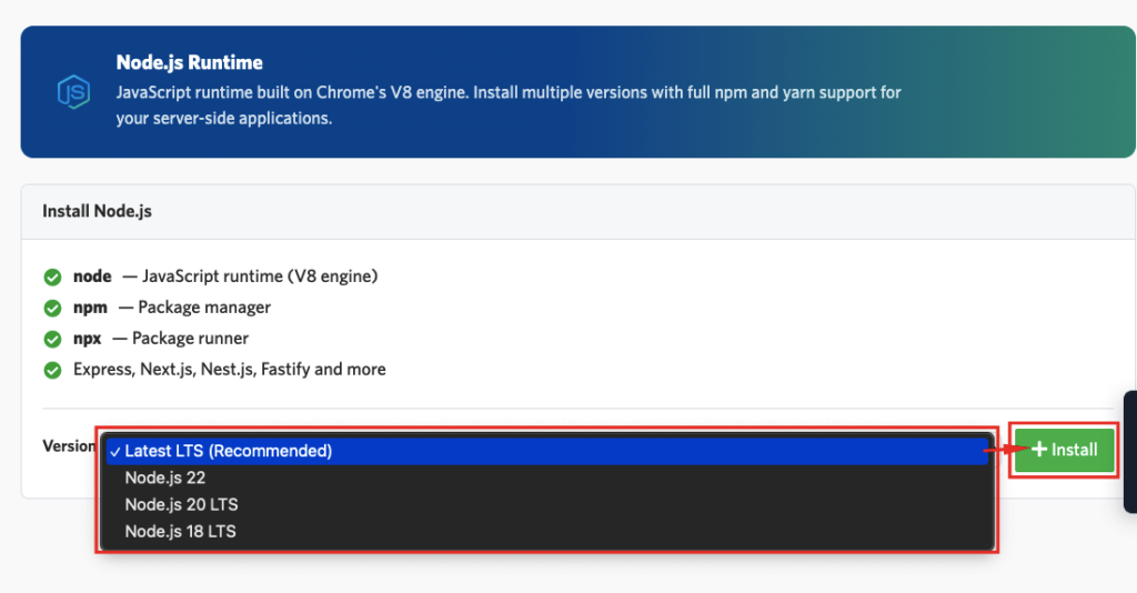 Cara Install Nodejs di Hosting cPanel: Panduan Lengkap untuk Pemula 4 Install Nodejs di hosting
