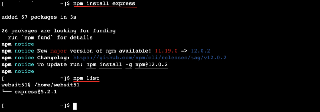 Cara Install Nodejs di Hosting cPanel: Panduan Lengkap untuk Pemula 9 Install Nodejs di hosting