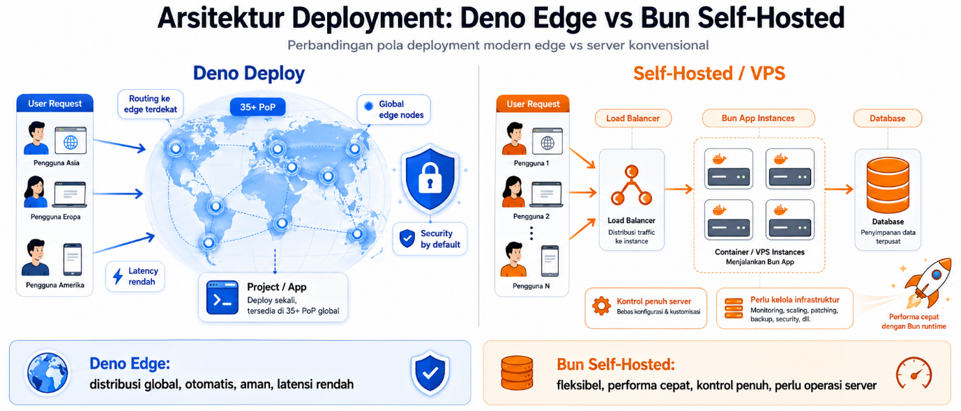 Deno vs Bun untuk Deploy Aplikasi Modern 3 Deno vs Bun untuk deploy aplikasi modern