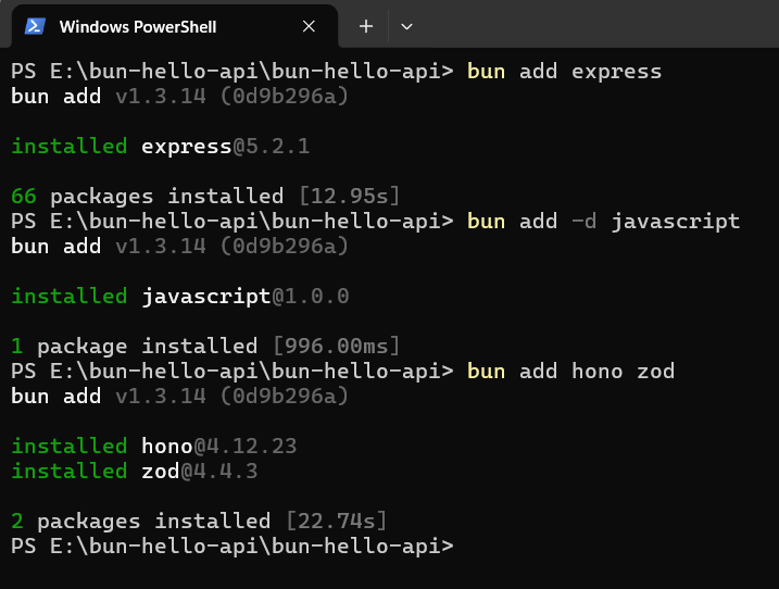 Mengenal Bun: Alternatif Node.js Modern untuk Developer 4 Mengenal Bun: Alternatif Node.js Modern untuk Developer 3