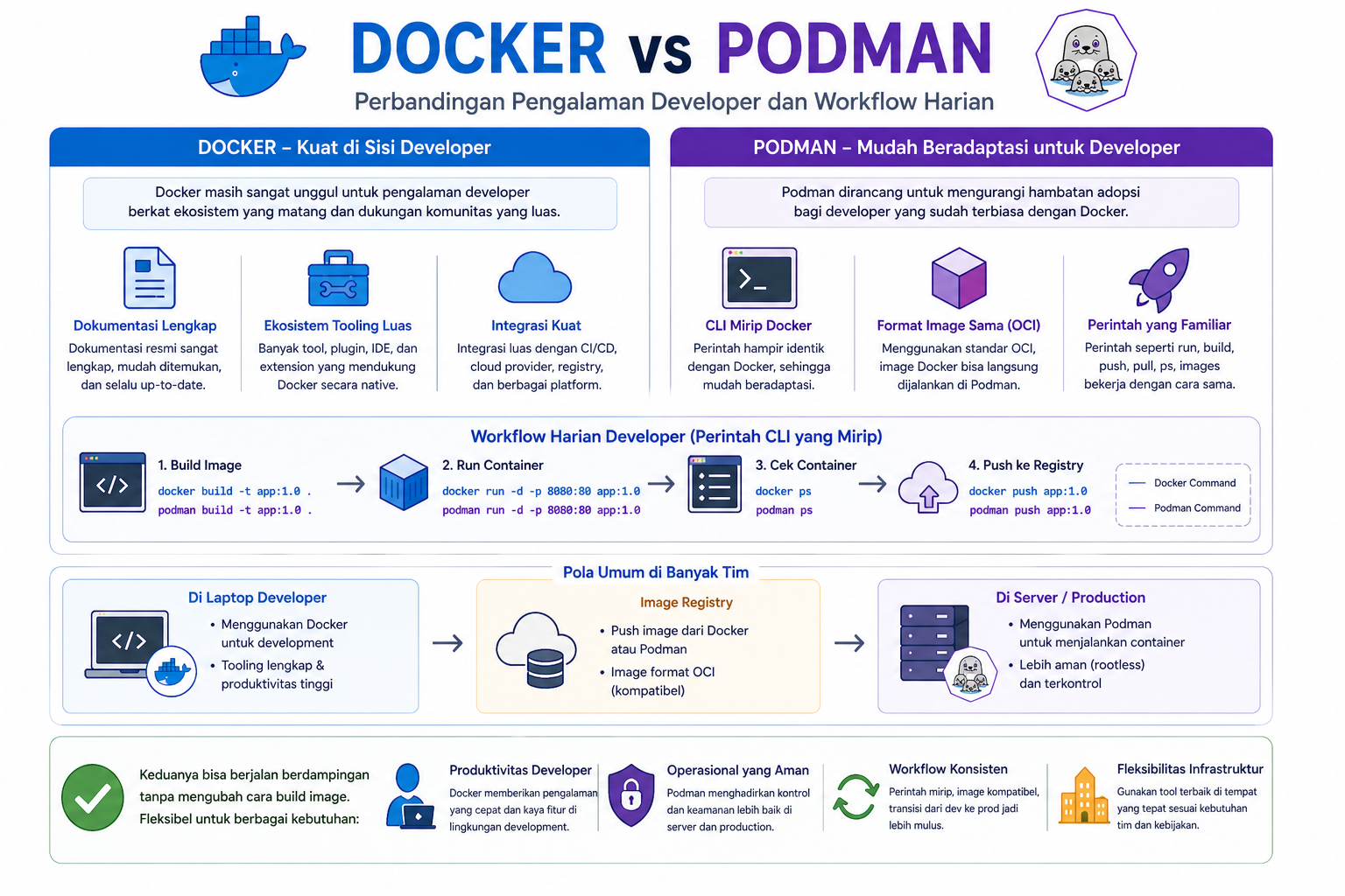 Docker vs Podman: Memilih Mana Engine Container yang Tepat? 6 Docker vs Podman: Memilih Mana Engine Container yang Tepat? 5