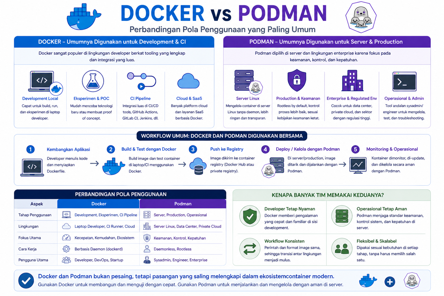 Docker vs Podman: Memilih Mana Engine Container yang Tepat? 9 Docker vs Podman: Memilih Mana Engine Container yang Tepat? 8