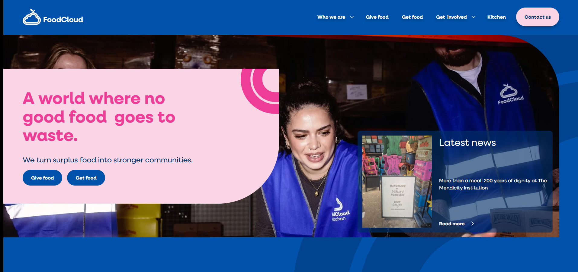 3 Contoh Website Domain .CLOUD dan Strategi Brandingnya 2 contoh website domain .cloud