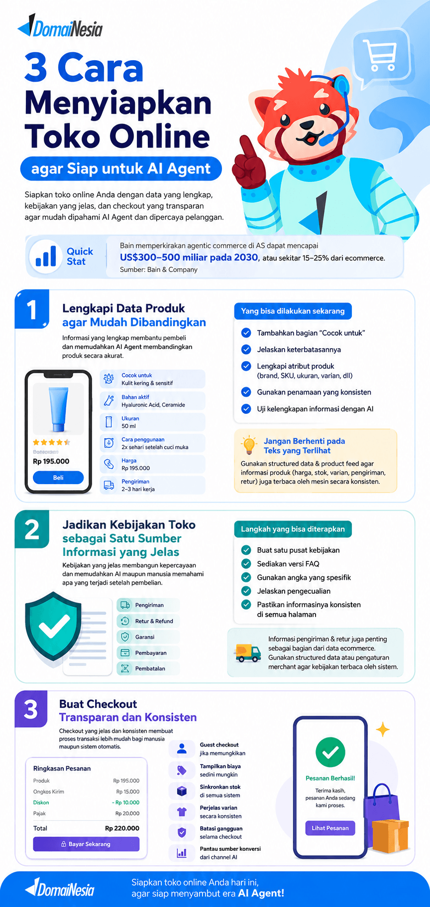 3 Cara Menyiapkan Toko Online agar Siap untuk AI Agent 2 3 Cara Menyiapkan Toko Online agar Siap untuk AI Agent 2