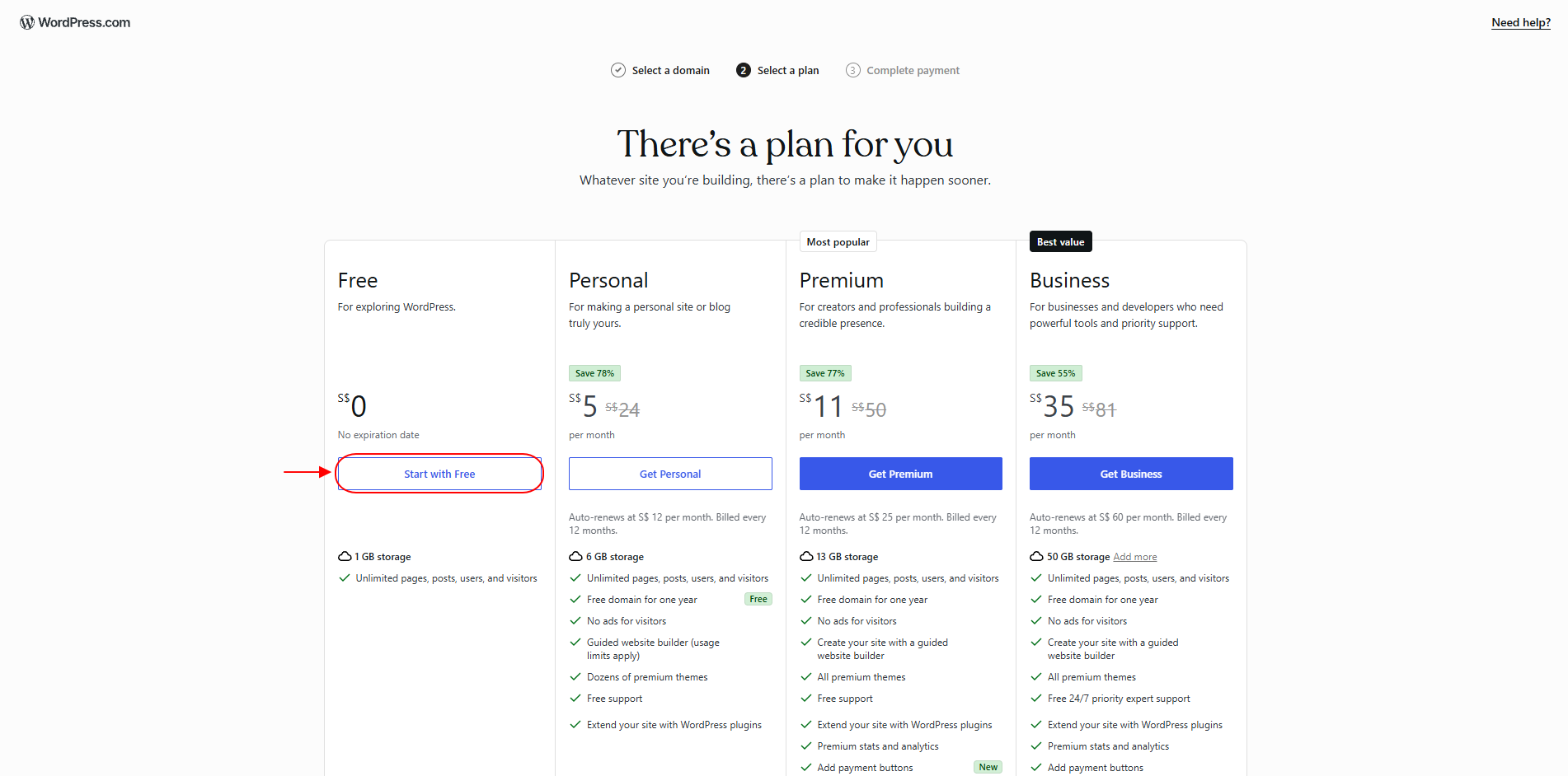WordPress Hosting Gratis: Cara Membuat Website Gratis untuk Pemula 5 WordPress hosting gratis