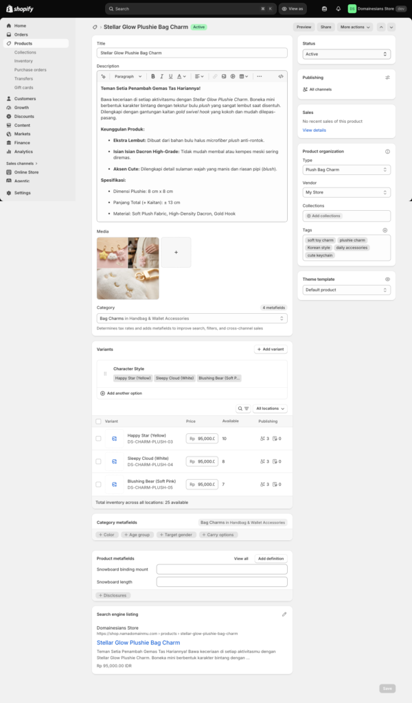 Cara Membuat Toko Online di Shopify: Panduan dari Setup sampai Launch 5 Cara Membuat Toko Online di Shopify: Panduan dari Setup sampai Launch 3