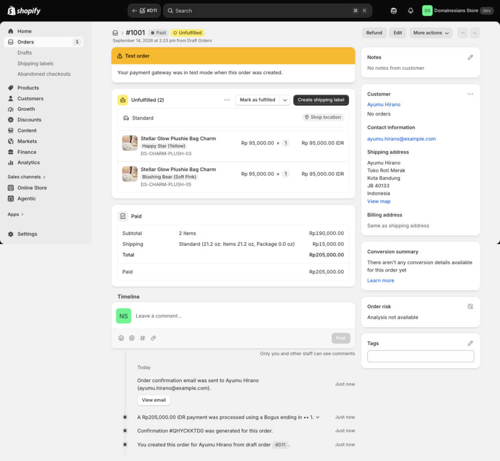 Cara Membuat Toko Online di Shopify: Panduan dari Setup sampai Launch 15 Cara Membuat Toko Online di Shopify: Panduan dari Setup sampai Launch 13