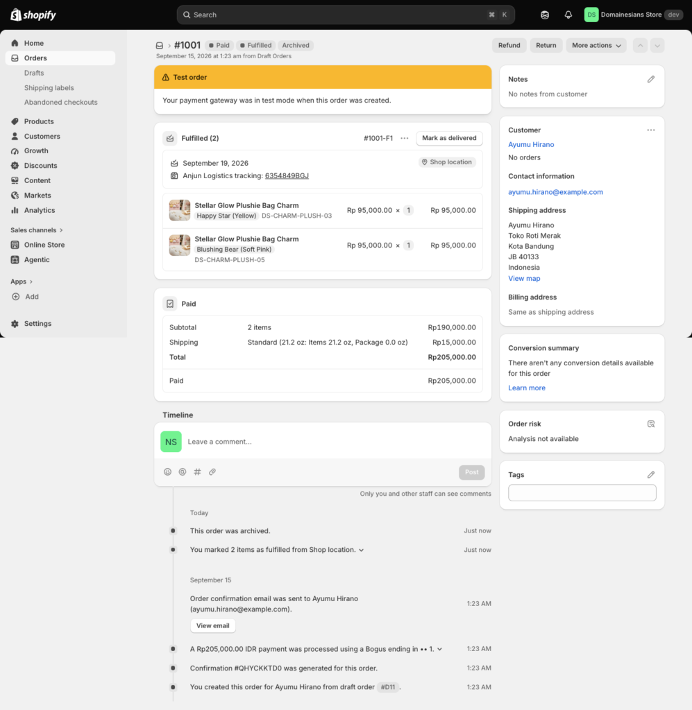 Cara Membuat Toko Online di Shopify: Panduan dari Setup sampai Launch 18 Cara Membuat Toko Online di Shopify: Panduan dari Setup sampai Launch 16