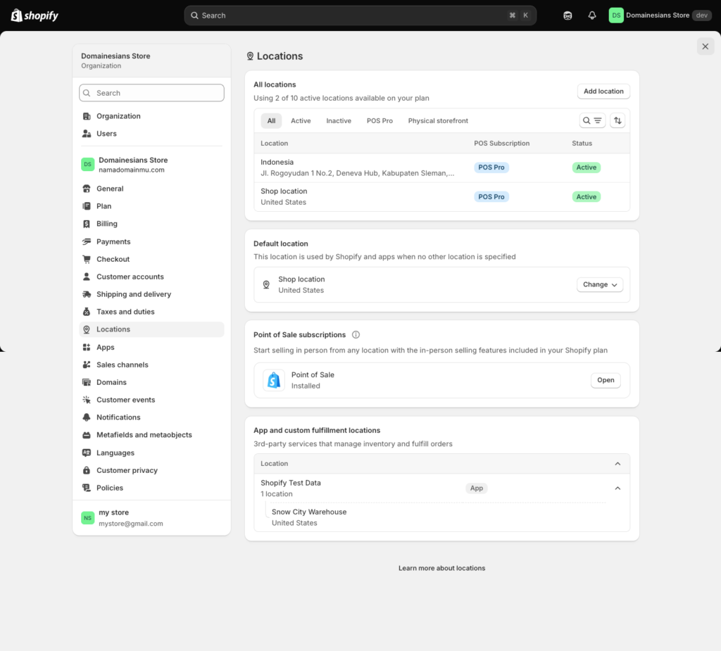Cara Membuat Toko Online di Shopify: Panduan dari Setup sampai Launch 4 Cara Membuat Toko Online di Shopify: Panduan dari Setup sampai Launch 2