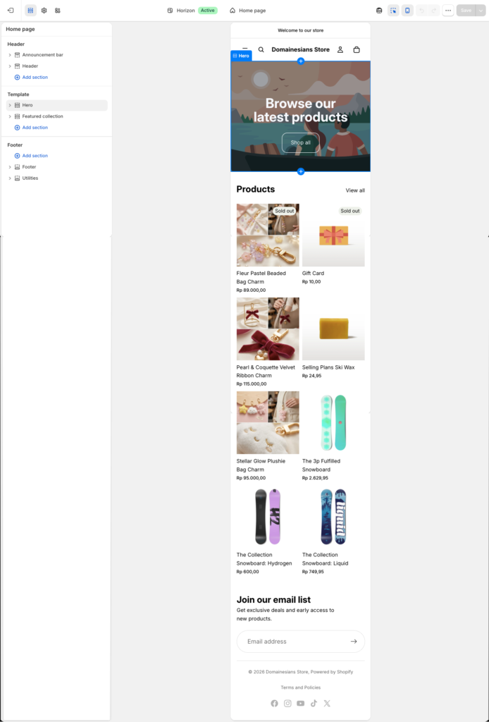 Cara Membuat Toko Online di Shopify: Panduan dari Setup sampai Launch 8 Cara Membuat Toko Online di Shopify: Panduan dari Setup sampai Launch 6