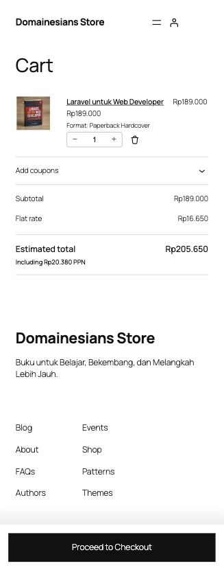 Cara Membuat Website Ecommerce dengan WordPress dan WooCommerce 27 Cara Membuat Website Ecommerce dengan WordPress dan WooCommerce 22
