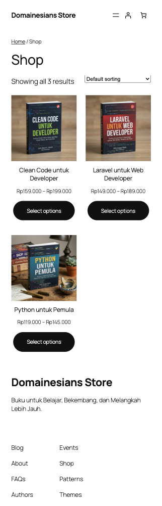 Cara Membuat Website Ecommerce dengan WordPress dan WooCommerce 35 Cara Membuat Website Ecommerce dengan WordPress dan WooCommerce 30