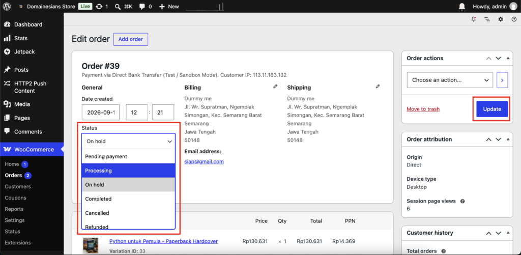 Cara Membuat Website Ecommerce dengan WordPress dan WooCommerce 40 Cara Membuat Website Ecommerce dengan WordPress dan WooCommerce 35