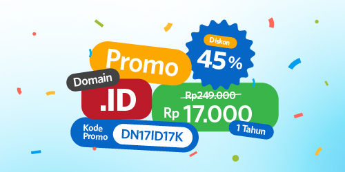 Rayakan Ulang Tahun DomaiNesia ke-17! Promo Domain Rp1.700 dan Diskon Hosting 6 Rayakan Ulang Tahun DomaiNesia ke-17! Promo Domain Rp1.700 dan Diskon Hosting 5