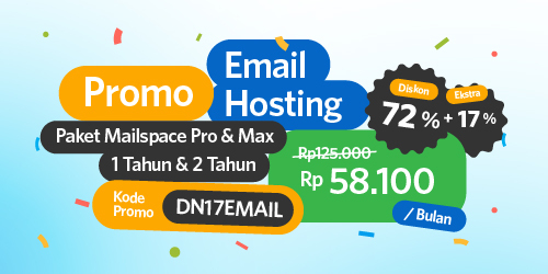 Rayakan Ulang Tahun DomaiNesia ke-17! Promo Domain Rp1.700 dan Diskon Hosting 8 Rayakan Ulang Tahun DomaiNesia ke-17! Promo Domain Rp1.700 dan Diskon Hosting 7